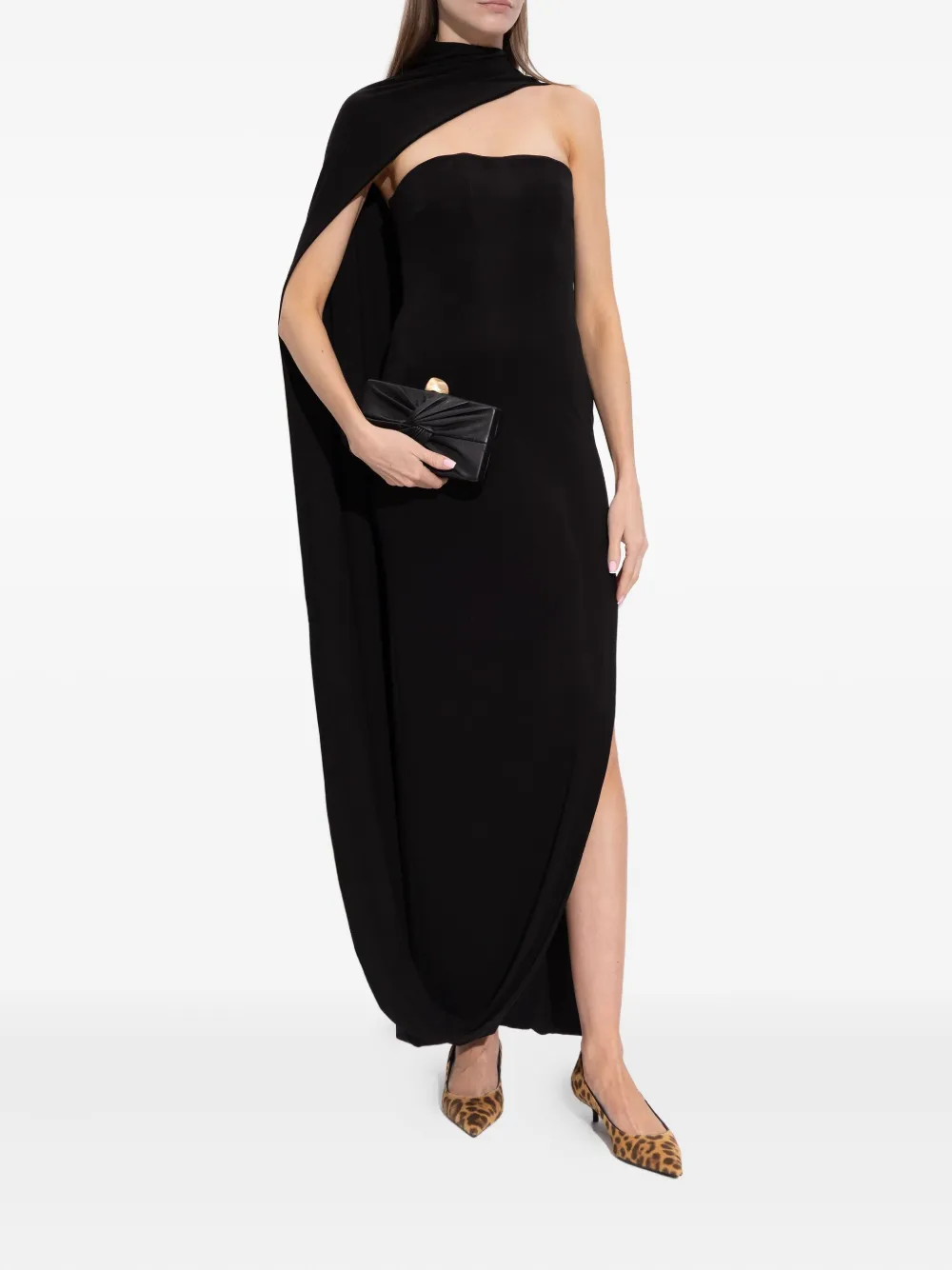 Jimmy Choo 40 mm Amelia pumps met kalfsleer en puntige neus Beige