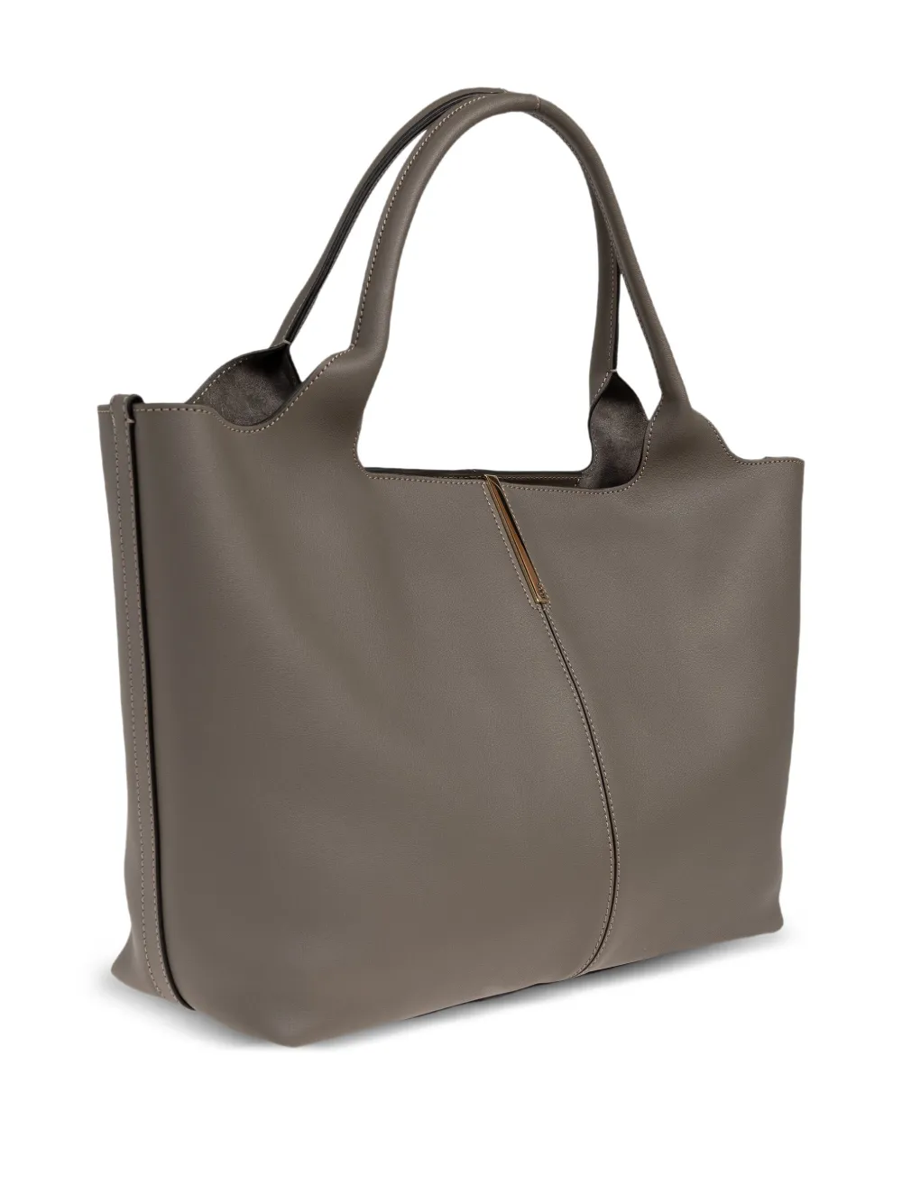 Tod's Leren shopper Grijs