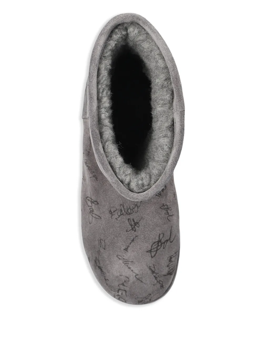 Balenciaga Laarzen met kenmerkende print Grijs