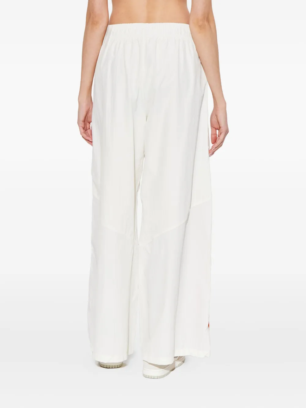 Nike Trainingsbroek met logo-detail Beige