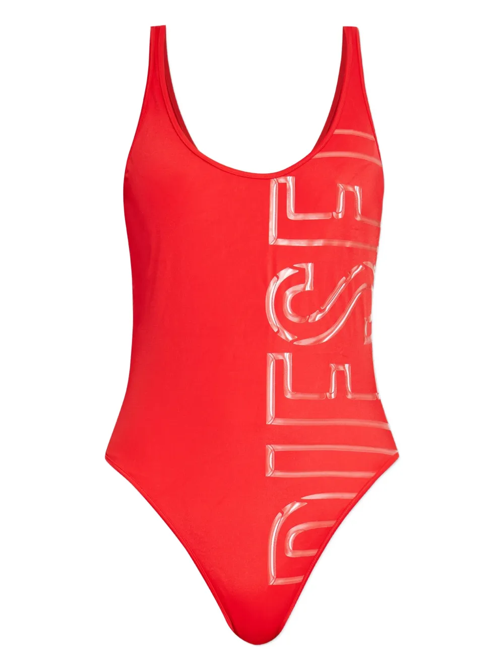 Diesel Pamela-d-core Logo Swimsuit In Red