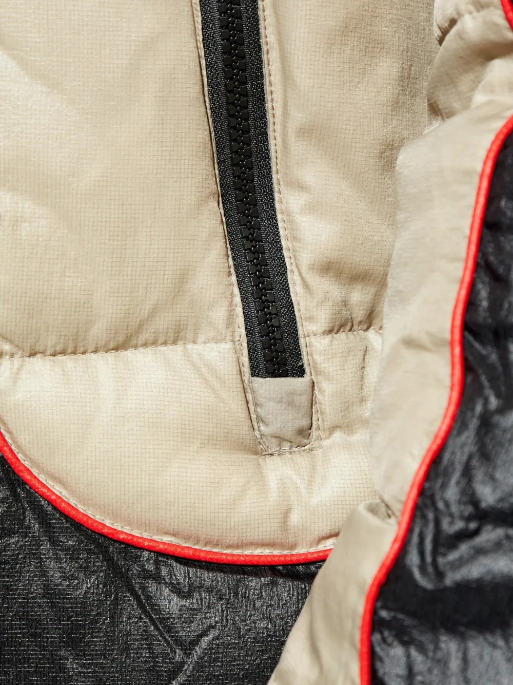 Diesel W-Oostende-Word jack met capuchon Zwart