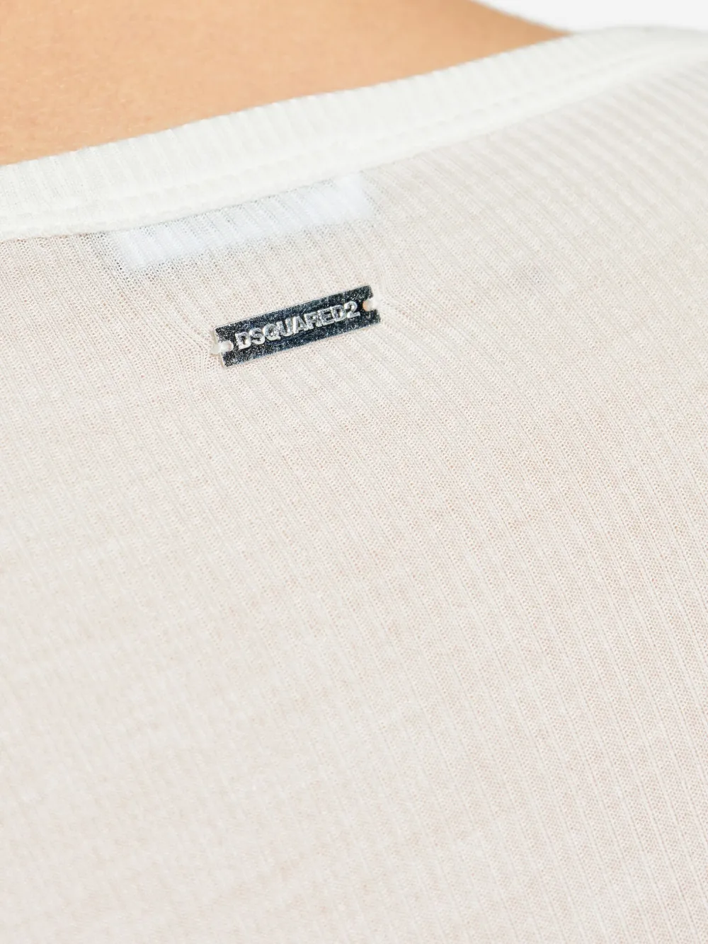 DSQUARED2 T-shirt met lange mouwen Wit