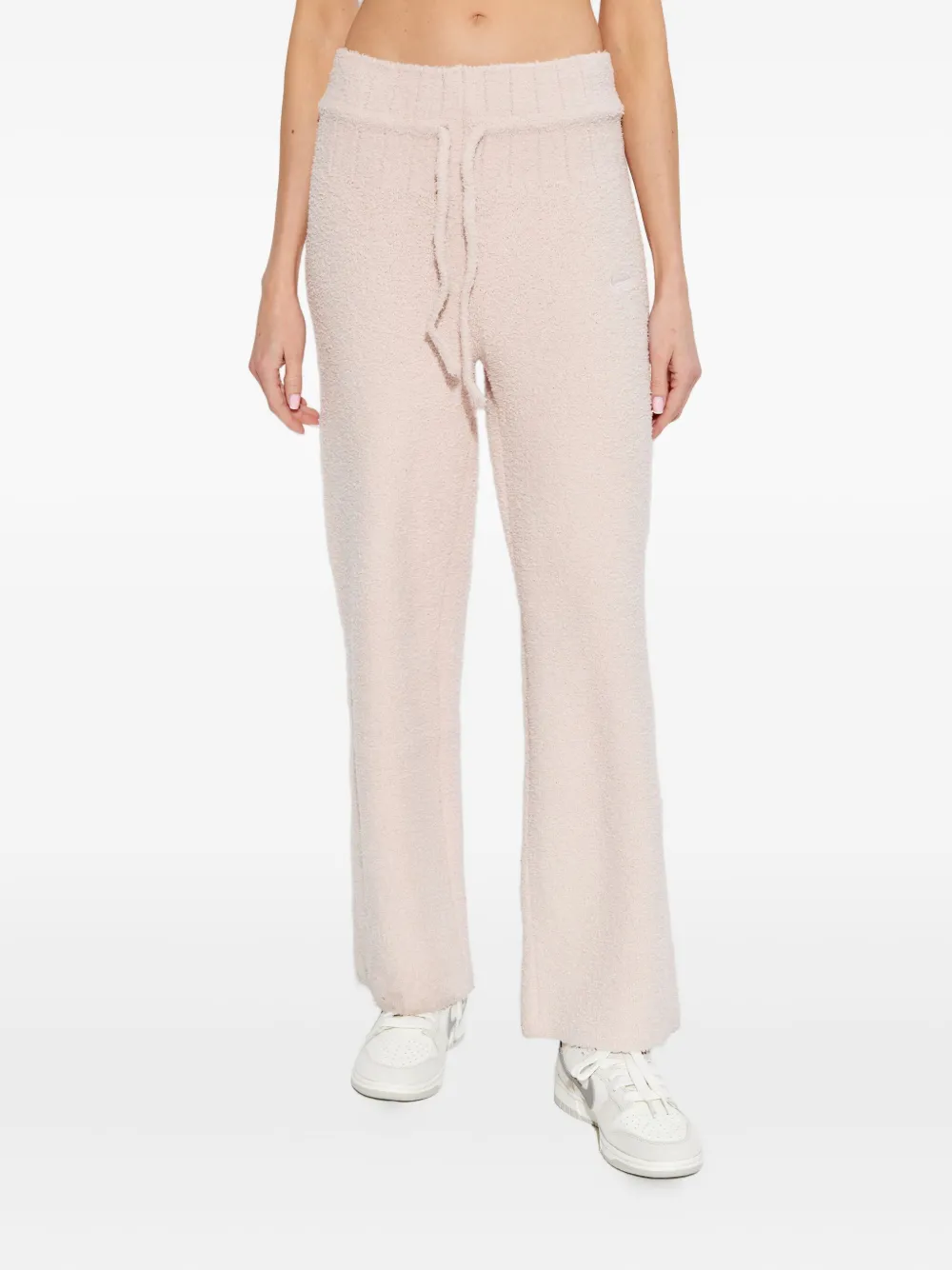 Nike Phoenix Bouclé Track Pants In Pink