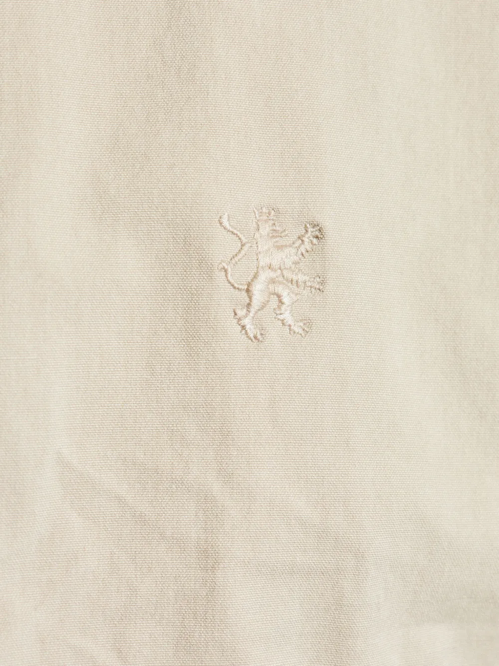 Balenciaga Bomberjack met geborduurd logo Beige