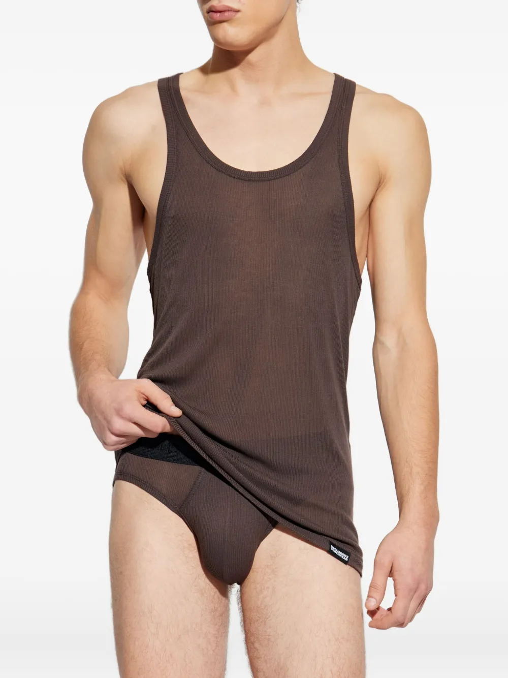 DSQUARED2 ribbed tank top | Image 2