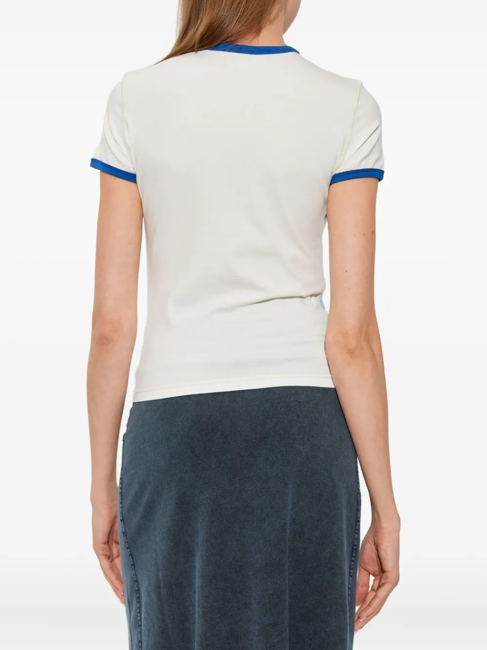 Diesel T-Uncuties T-shirt met grafische print Wit