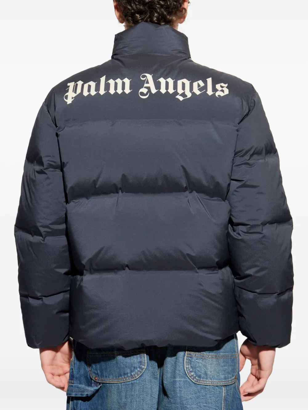 Palm Angels Jack met rits en streepdetail Grijs