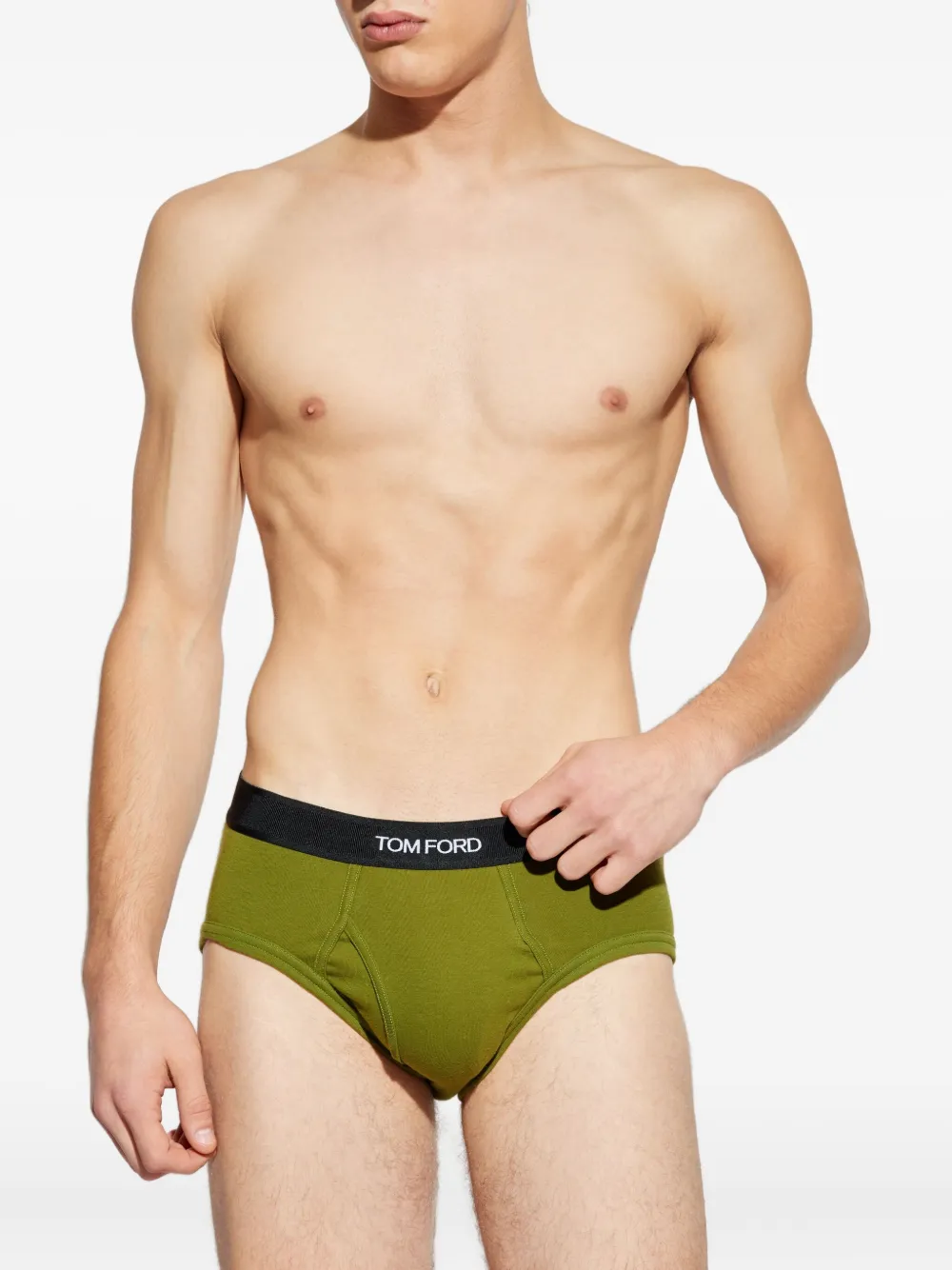 TOM FORD slip à taille logo | Image 2