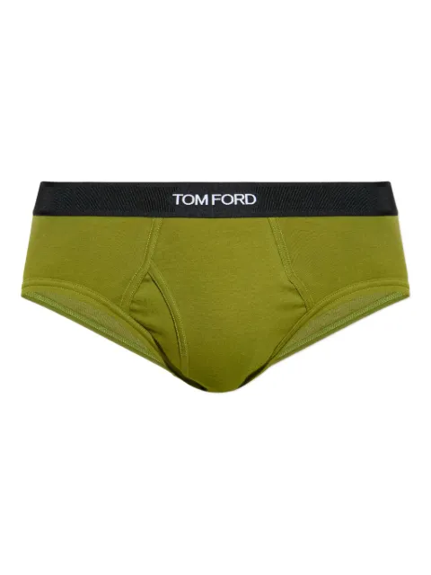 TOM FORD Slip mit Logo-Bund