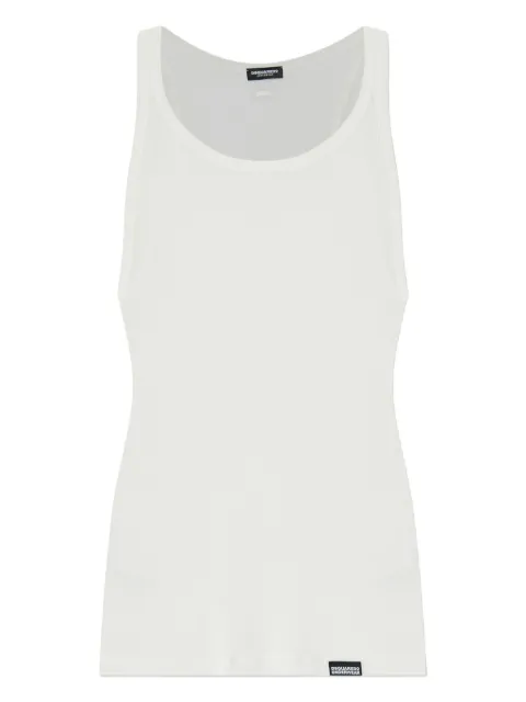 DSQUARED2 camiseta tejida de canalé