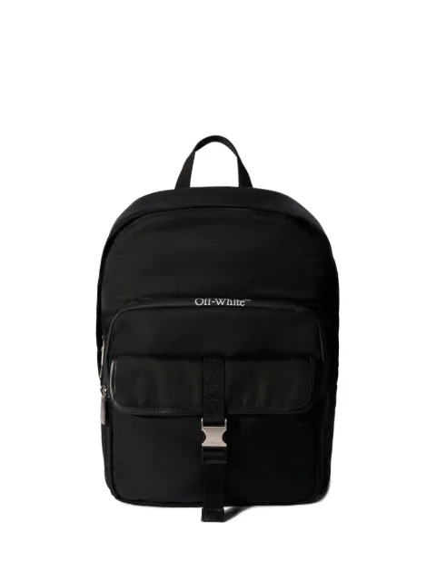Off-White logo buckle outdoor backpack