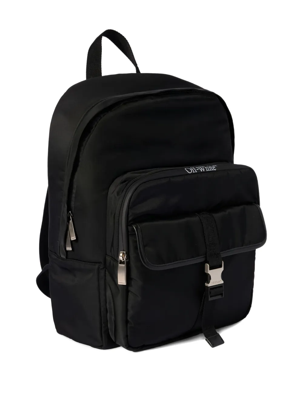 Off-White Outdoor rugzak met logogesp Zwart