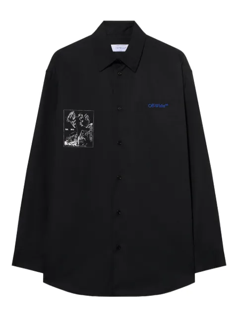 Off-White Faded Painting 衬衫