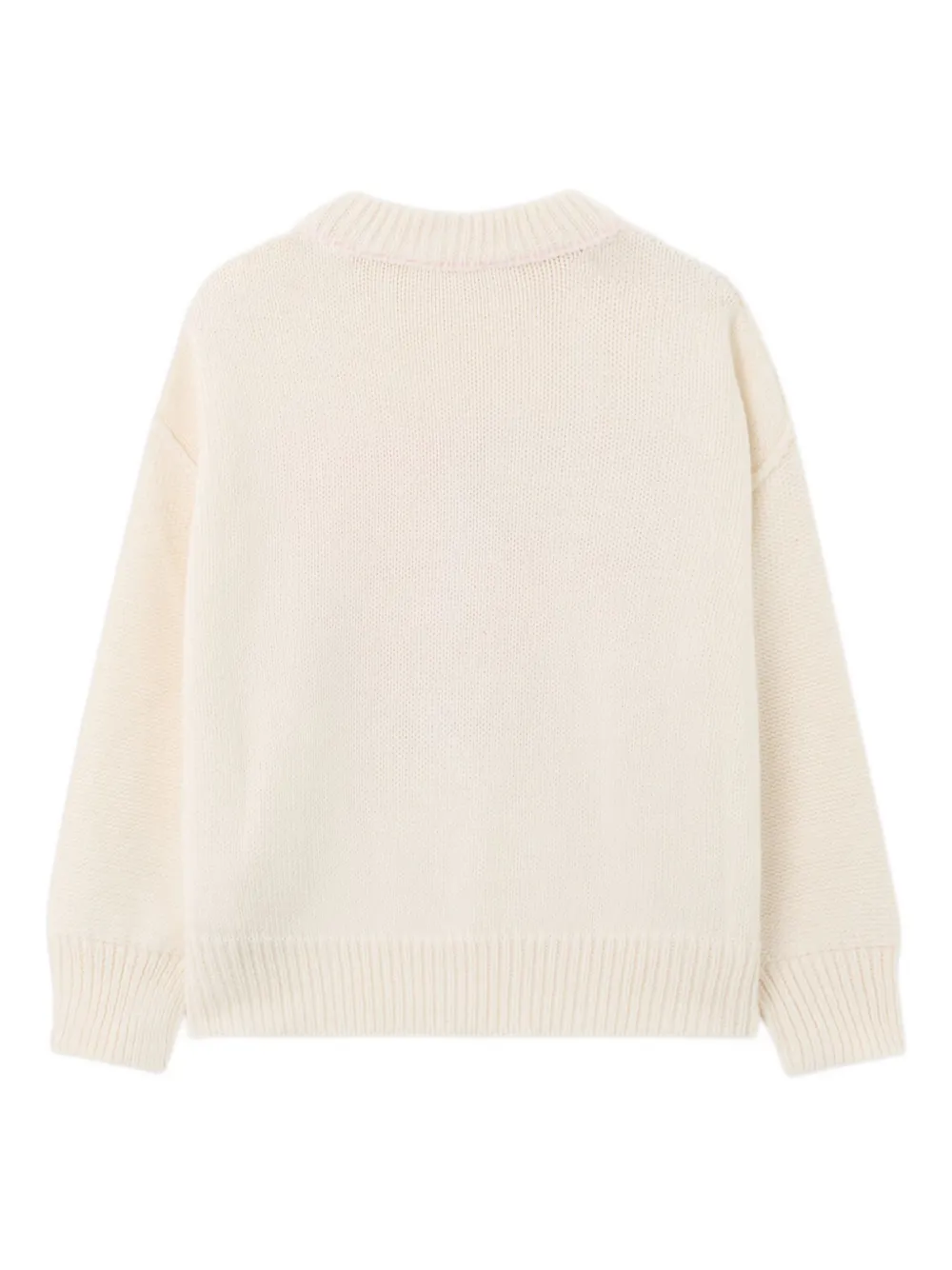 Palm Angels Kids flag-motif sweater | Girls Jumpers & Knitwear | Image 2