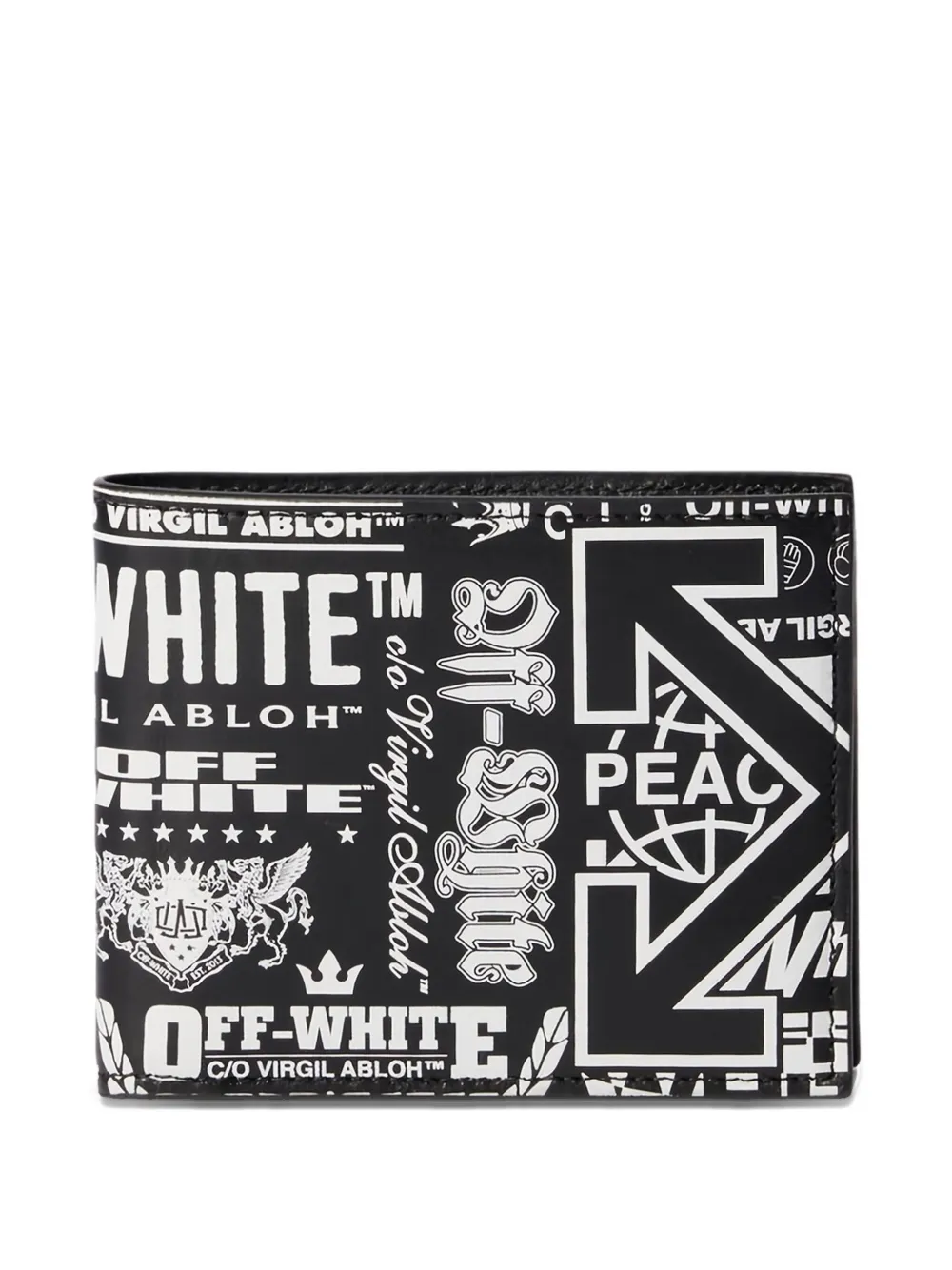 Off-white Heritage Multilogo Bifold Wallet In Multi