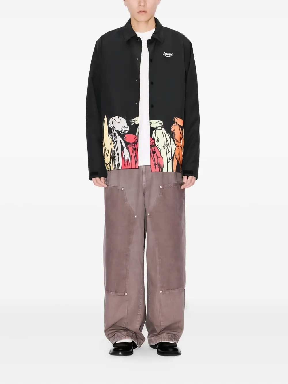 Kenzo x Futura 2000 side-pocket overshirt | Shirt Jackets | Image 2