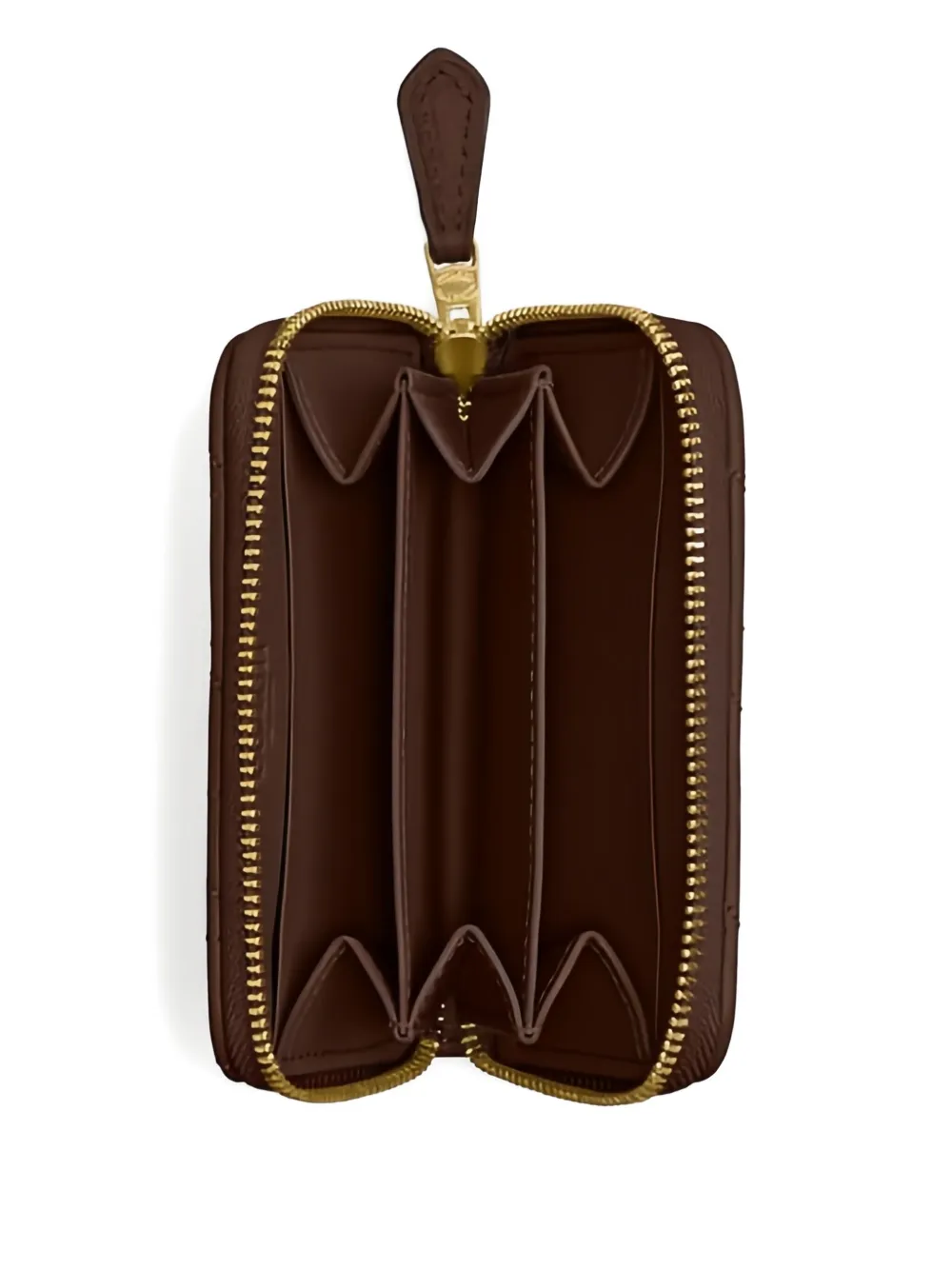 Coach Pillow Quilted Leather Wallet In Brown