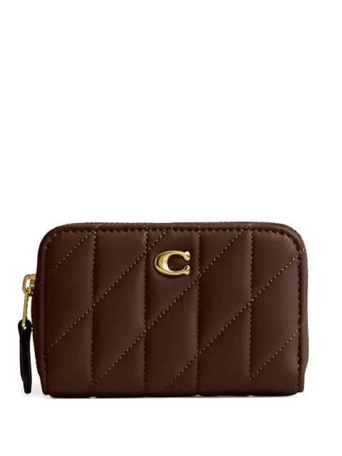 Coach zip-around wallet
