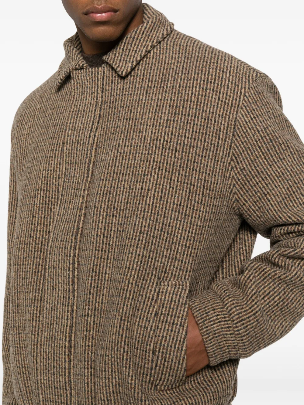PERRY STRIPED POCKET JACKET