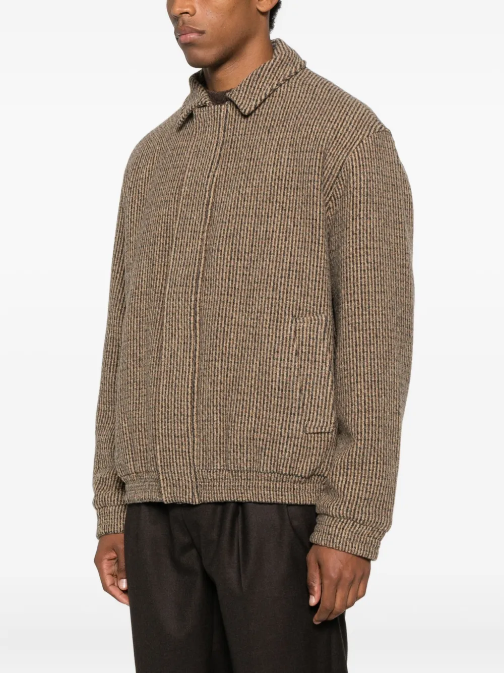 PERRY STRIPED POCKET JACKET