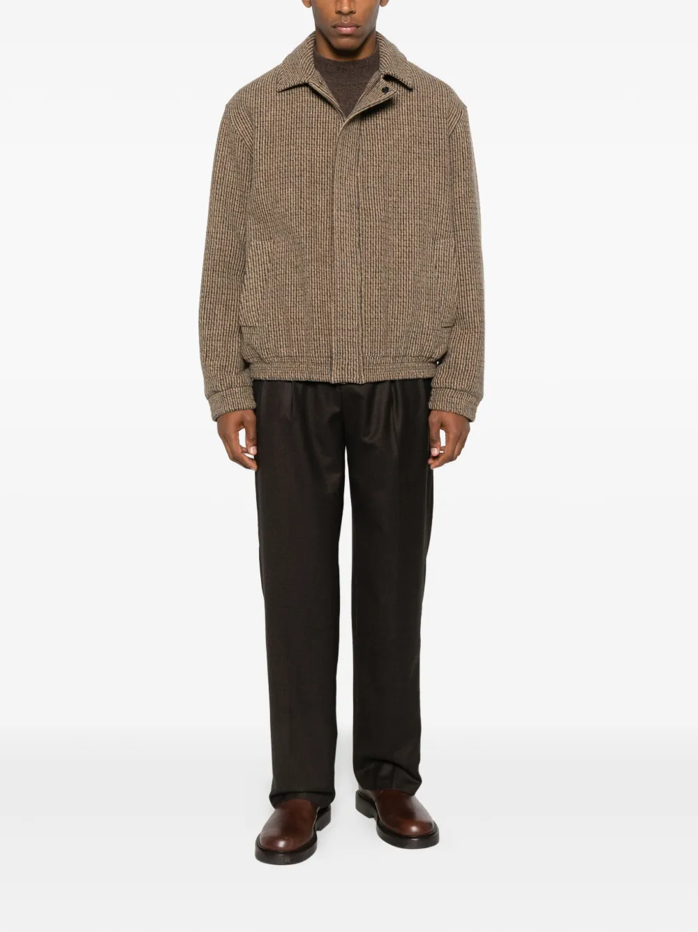 PERRY STRIPED POCKET JACKET