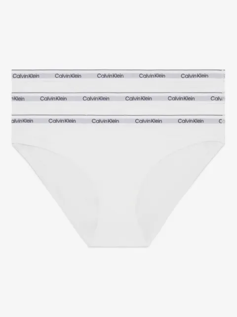 Calvin Klein Underwear logo waistband 3-pack briefs