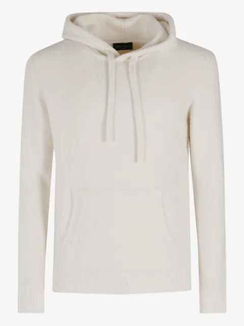 Roberto Collina hooded pocket sweatshirt