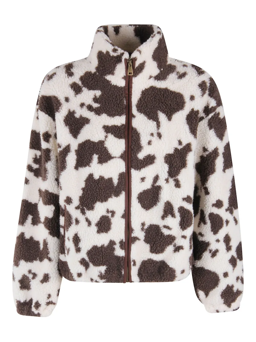 MC2 Saint Barth Bercy cow skin-print jacket | White | Image 1