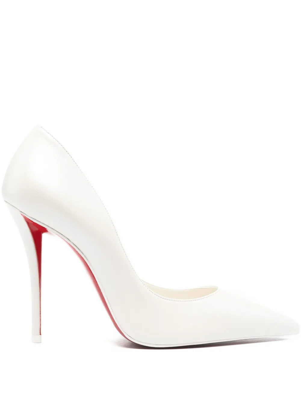 Christian Louboutin 100mm pointed pumps | White | Image 1