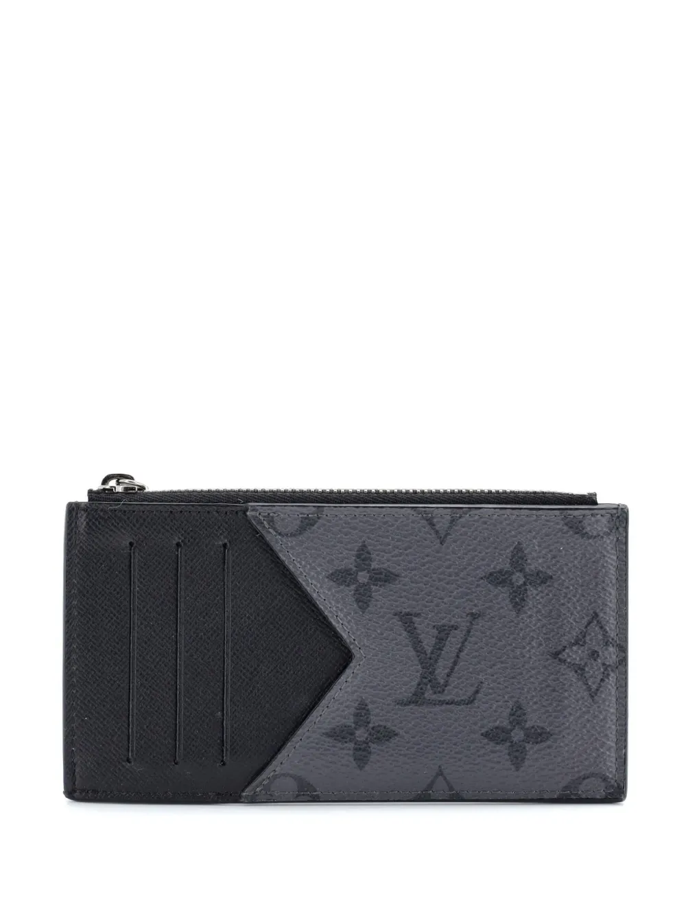 Louis Vuitton Pre-Owned Coin Reverse Monogram Eclipse Canvas card
