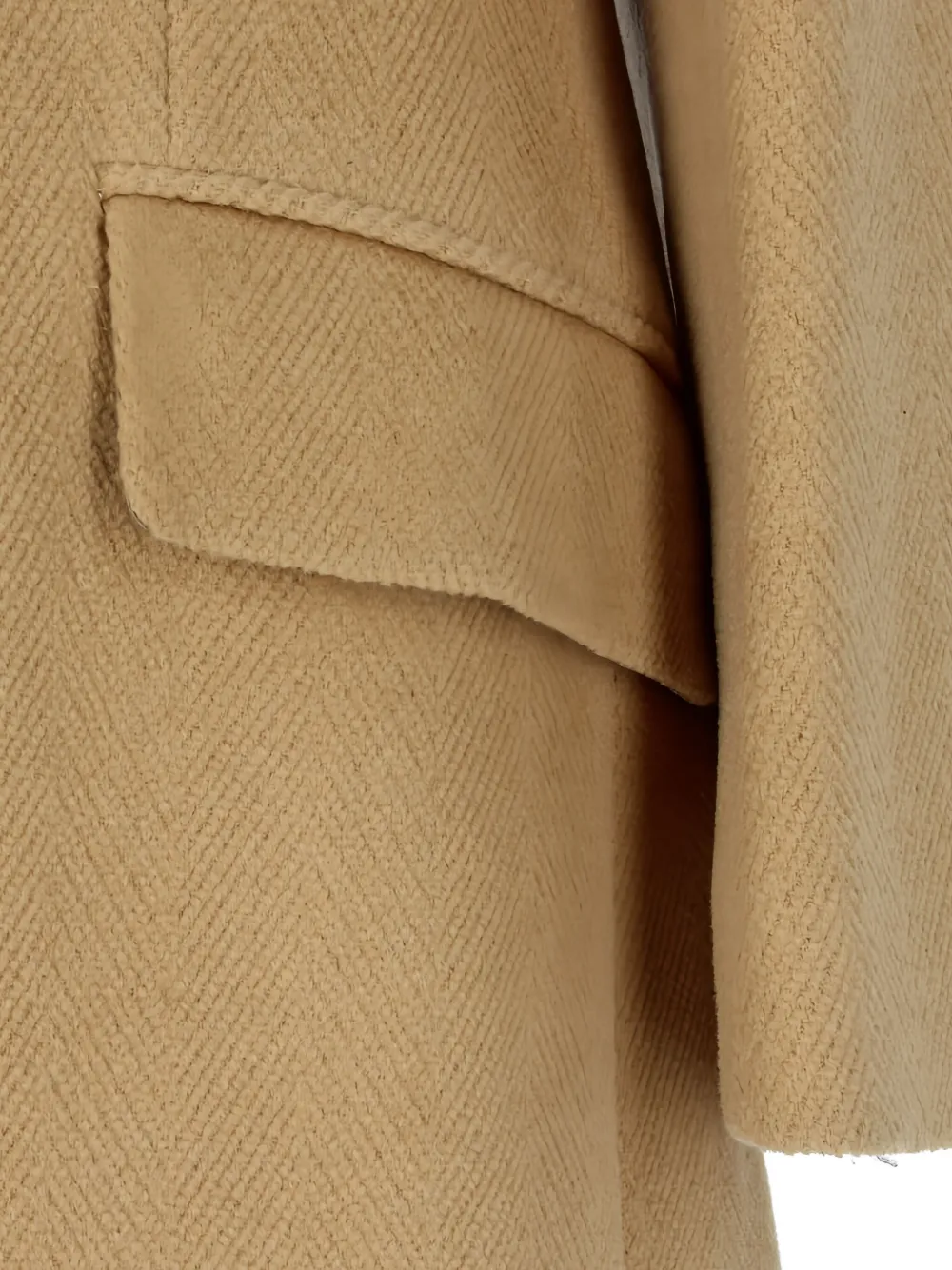 1990s Single-Breasted Wool Coat