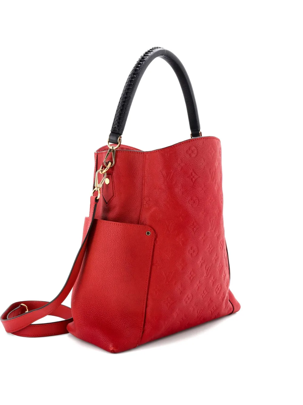 Louis Vuitton Pre-Owned Bagatelle Monogram Empreinte Leather hobo bag