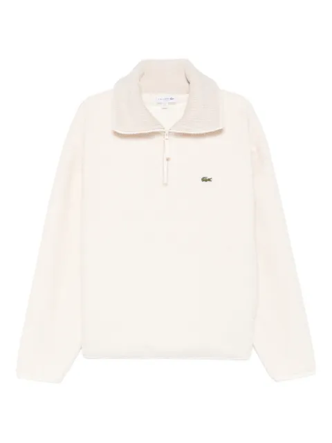 Lacoste zip collar sweater
