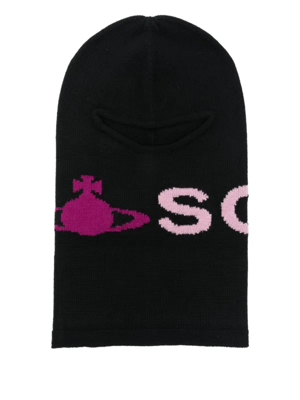 Vivienne Westwood Initial Balaclava in Black