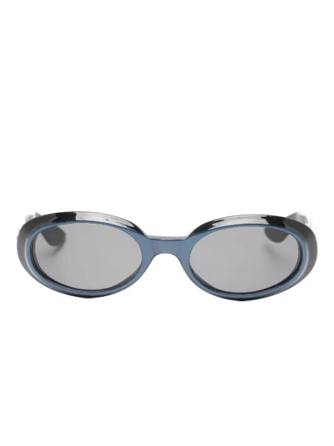 Gucci Pre-Owned oval-frame sunglasses