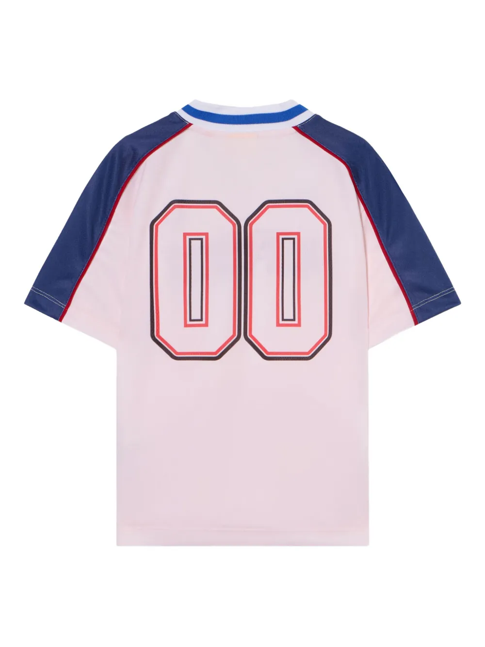 Off-White Kids Voetbalshirt met logo Roze