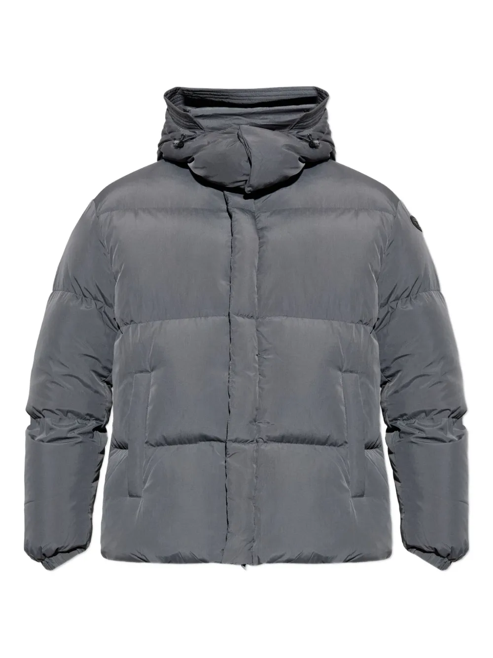 Diesel W-Rolfys-Wrd hooded padded jacket | Grey | Image 1