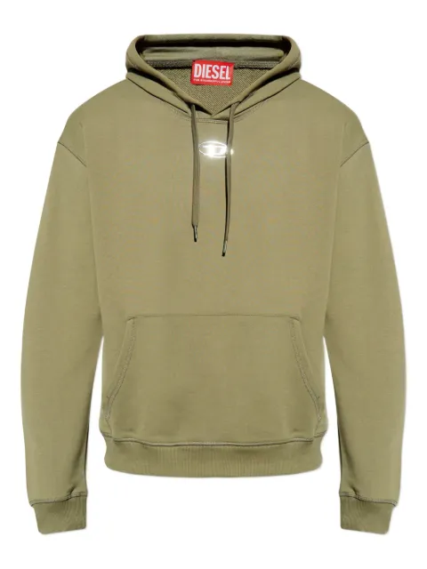 Diesel S-Norm logo-plaque hoodie
