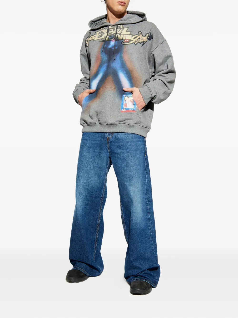 Diesel sudadera S-Boxt con capucha | Hoodies | Image 2