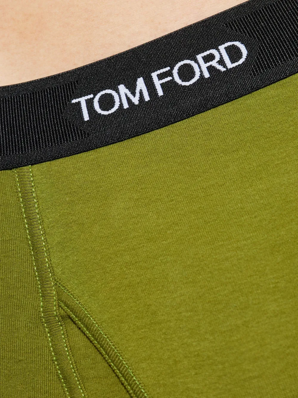 TOM FORD Boxershorts met logoband Groen