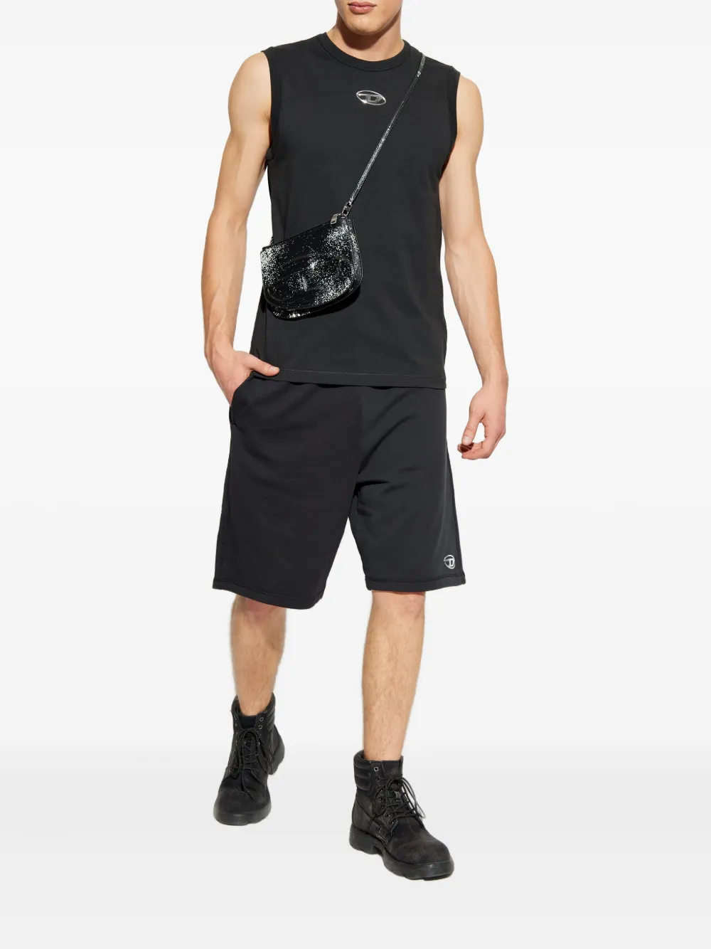Diesel P-Marshy shorts med logotypdetalj | Sportshorts | Image 2