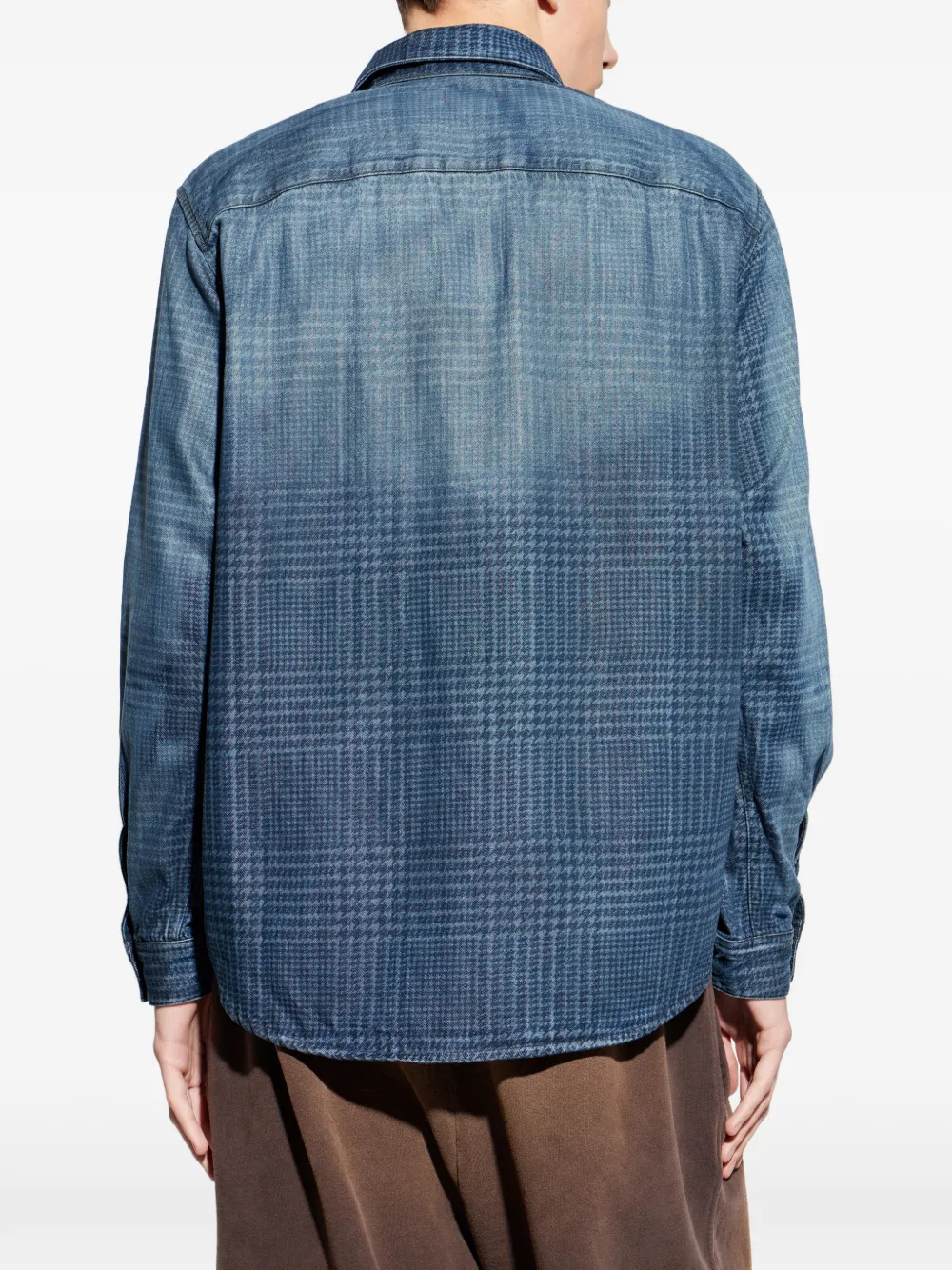 Diesel D-Simply-S13 overhemd met lange mouwen Blauw