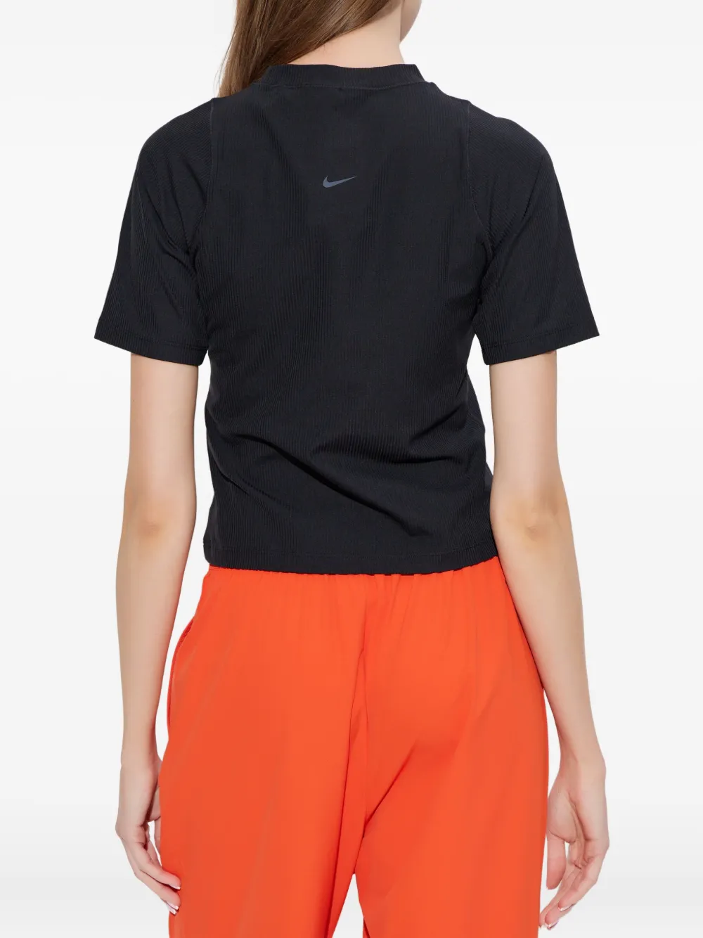 Nike Zenvy Rib T-shirt Zwart