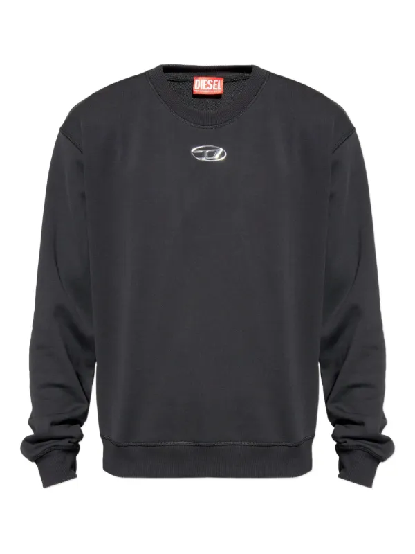 Diesel ロゴ スウェットシャツ | ブラック | FARFETCH JP