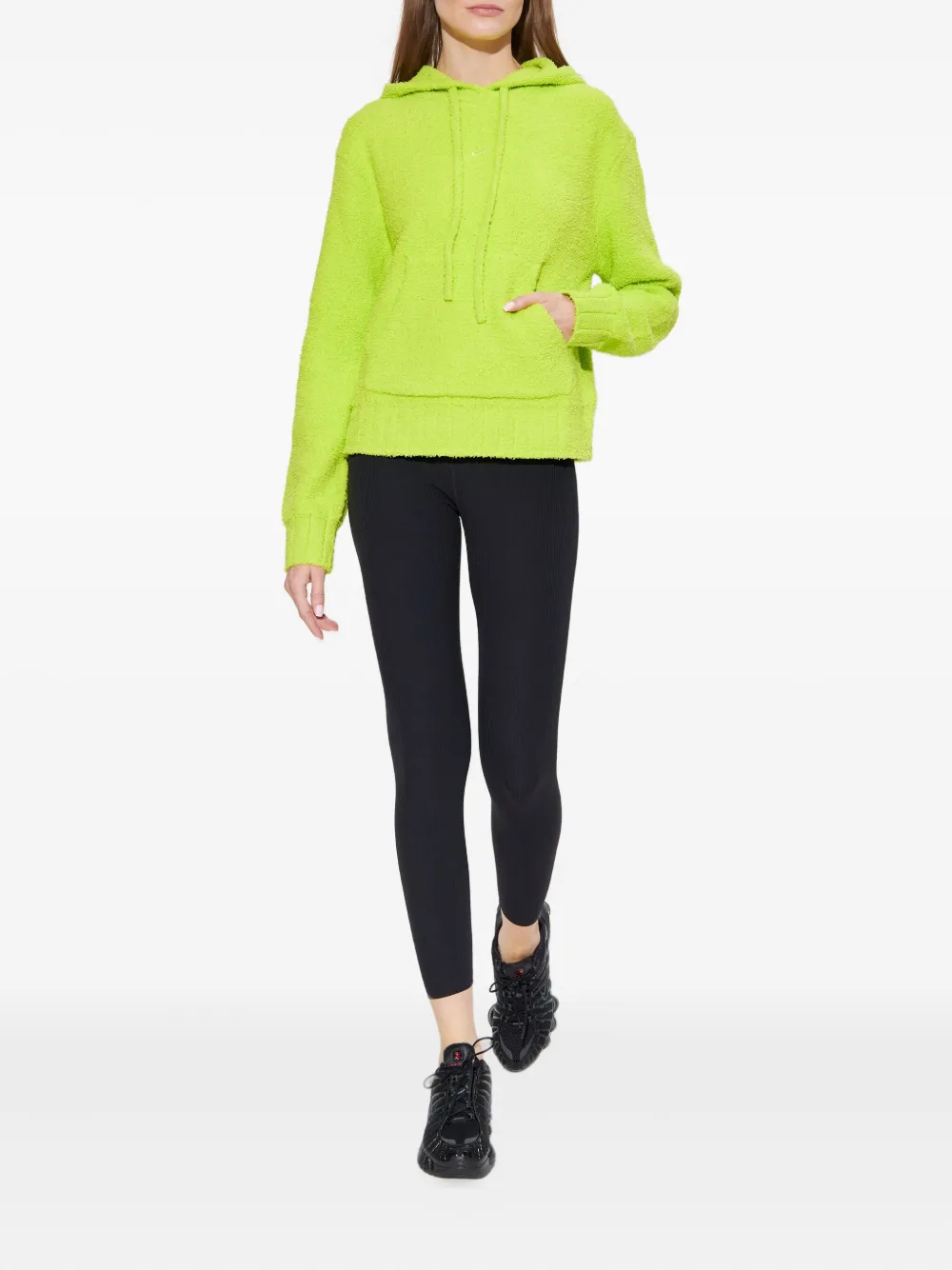 Nike Phoenix bouclé hoodie - Groen