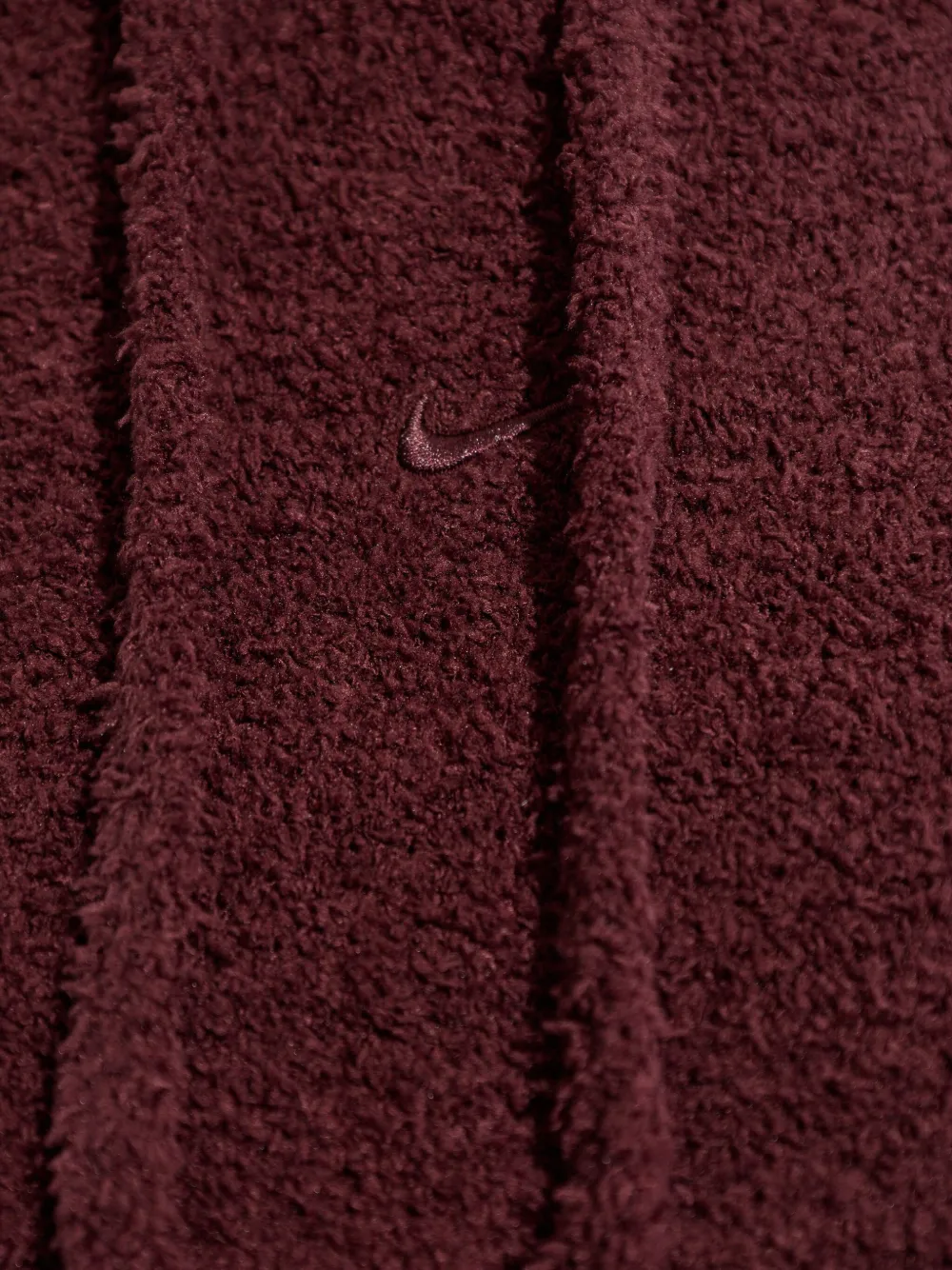 Nike Phoenix bouclé hoodie Rood