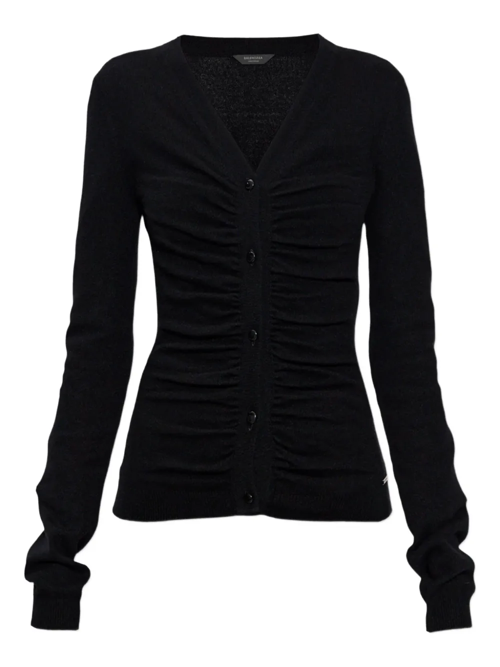 Balenciaga V-neck cardigan - Black