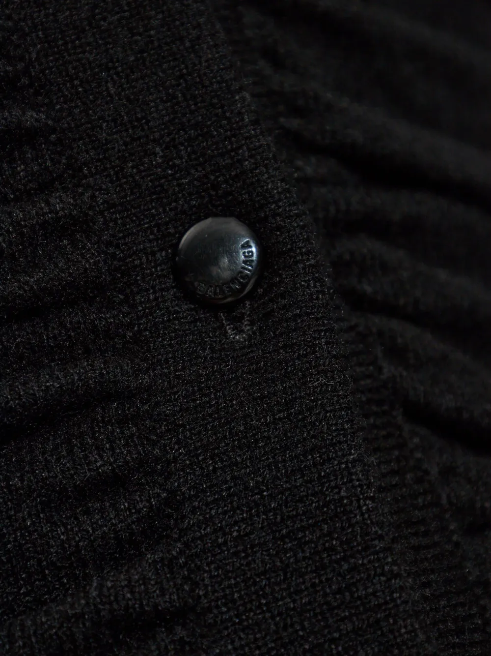 Balenciaga Vest met V-hals Zwart