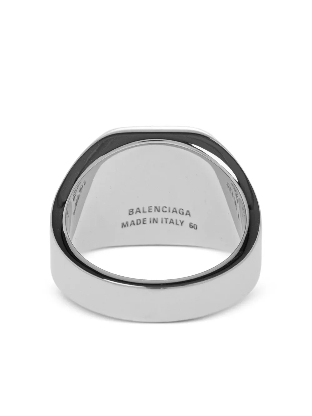 Nano Signet logo-detail ring